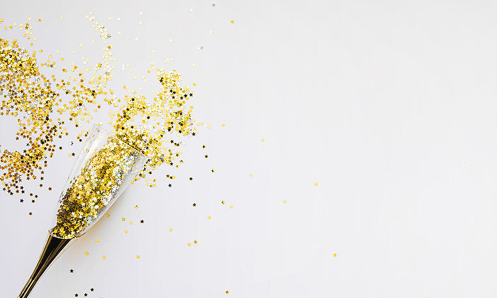 Hallo, 2020 - Frohes neues Jahr!